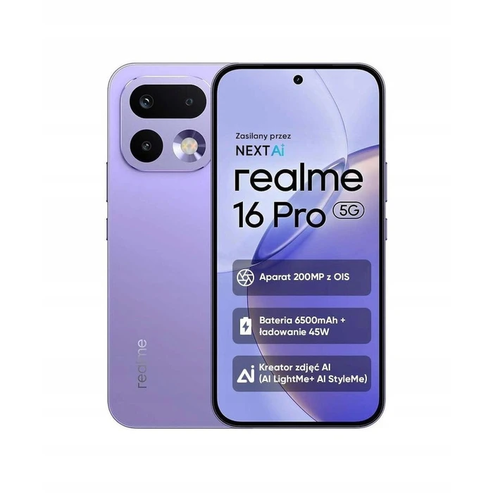 REALME 16 Pro 8GB RAM 512GB Dual SIM 5G Orchid Purple (OEM)