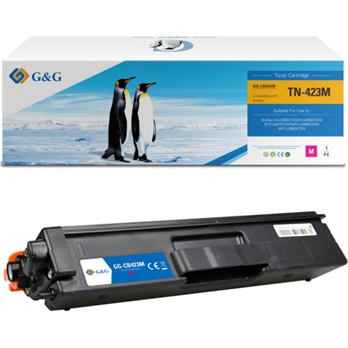 G&G XL Toner compatible with Brother TN-423M - Magenta