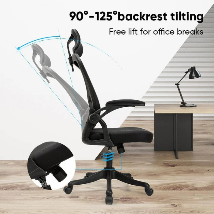 Office Chair DELI Executive Chair Black