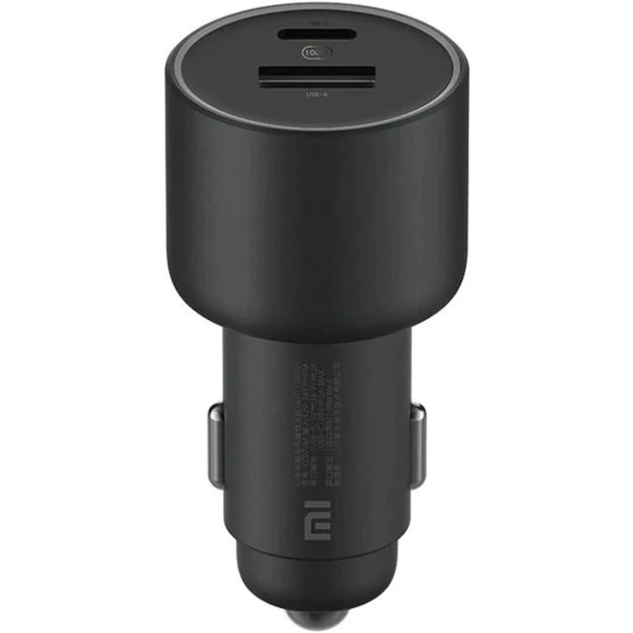 Xiaomi Φορτιστής Αυτοκινήτου 67W 6.1A (1xUSB-A + 1xUSB-C) Μαύρο BHR6814GL