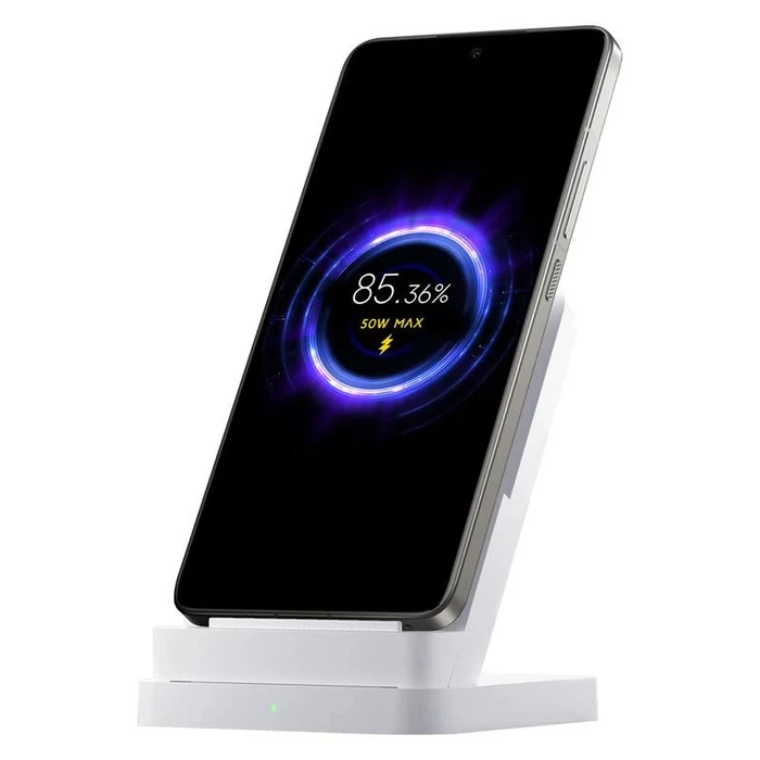 Xiaomi Ασύρματος Φορτιστής Qi Pad 50W - Λευκό (Wireless Charging Stand Pro)