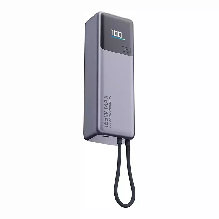 Xiaomi 165W Power Bank 10000mAh (Integrated Cable) Grey - BHR9361GL