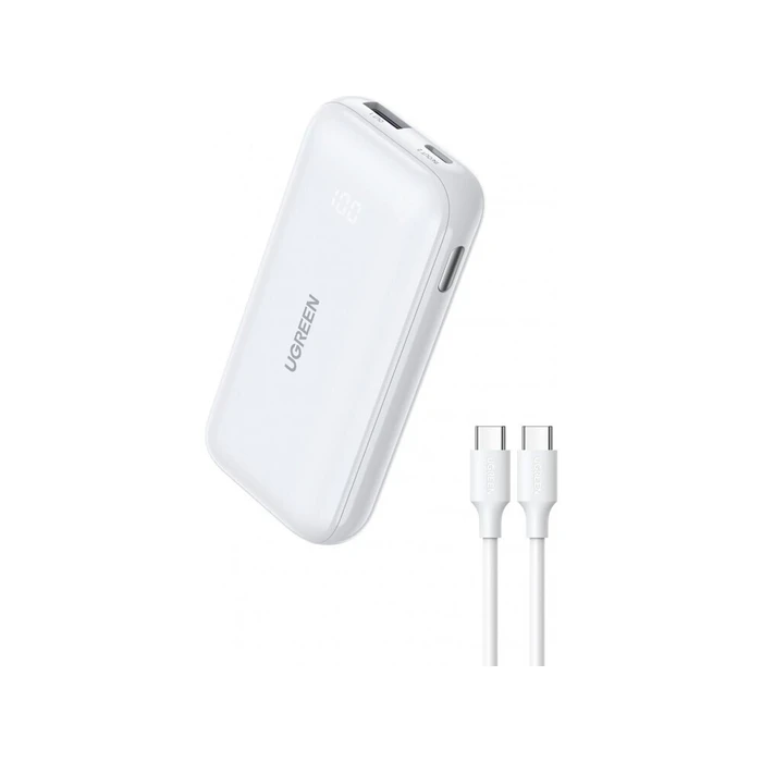 Power Banks UGREEN Nexode PB501 10000mAh USB and USB C 30W PD White