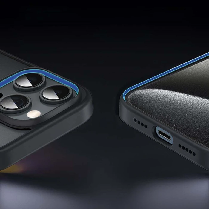 Ugreen Θήκη Back Cover Σιλικόνης Μαύρο για iPhone 15 Pro Max