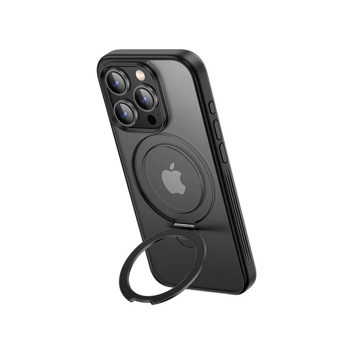 UGREEN Smartphone Case LP764 Back Cover Silicone Black for iPhone 15 Pro Max