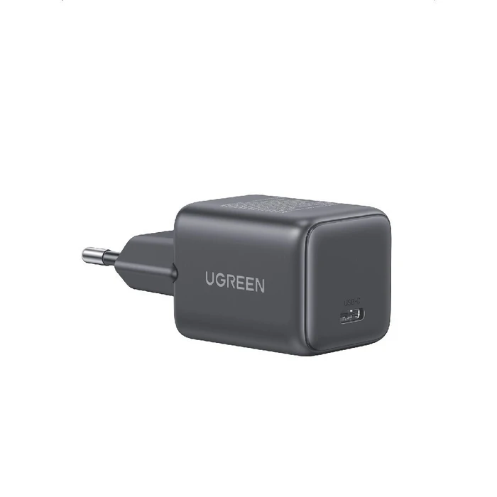 Ugreen Φορτιστής Χωρίς Καλώδιο GaN με Θύρα USB-C 30W Power Delivery / Quick Charge 4.0 Γκρι (X513)