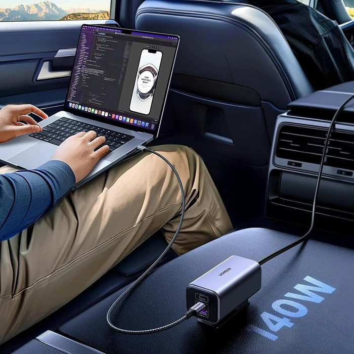Car Charger UGREEN EC706 USB 2x USB-C 150W