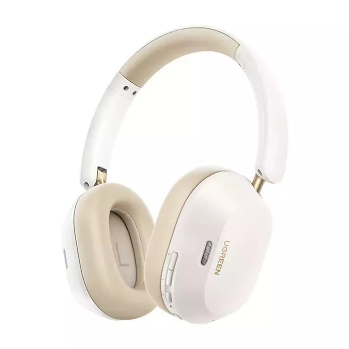 UGREEN Wireless Headphones HiTune Max 5C Hybrid ANC Bluetooth 5.4 White