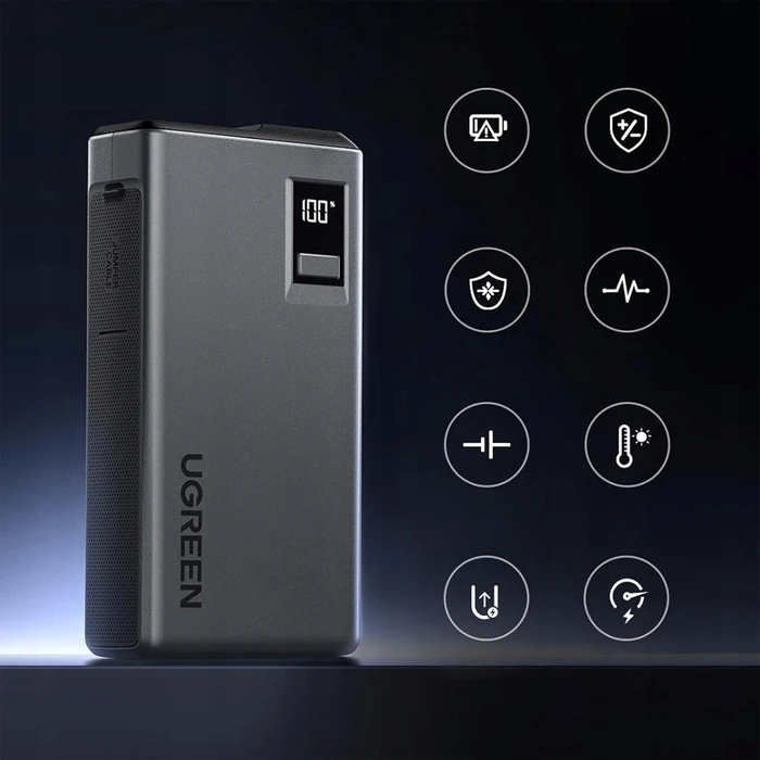 UGREEN Car Jump Starter ES702 12000mAh 1000A LED USB C USB