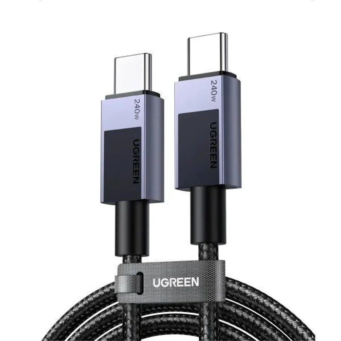 UGREEN Καλώδιο USB C σε USB C Power Delivery PD 240W 1m 480Mbps Star Gray
