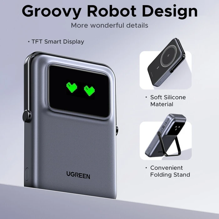 UGREEN Power Bank PB572 10000mAh 20W Magnetic Wireless