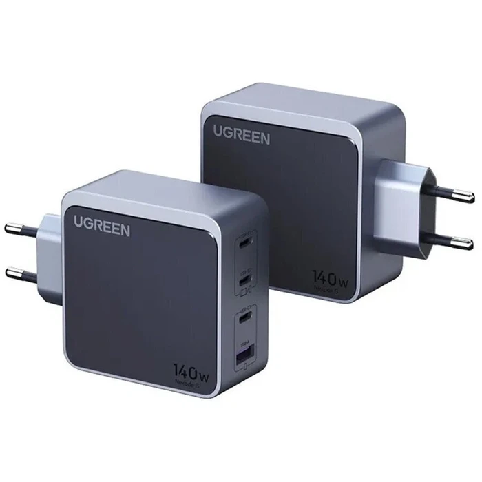Ugreen X570 (Nexode S) 140W Ταχυφορτιστής 4 θυρών (3x USB-C + 1x USB-A) – Γκρι