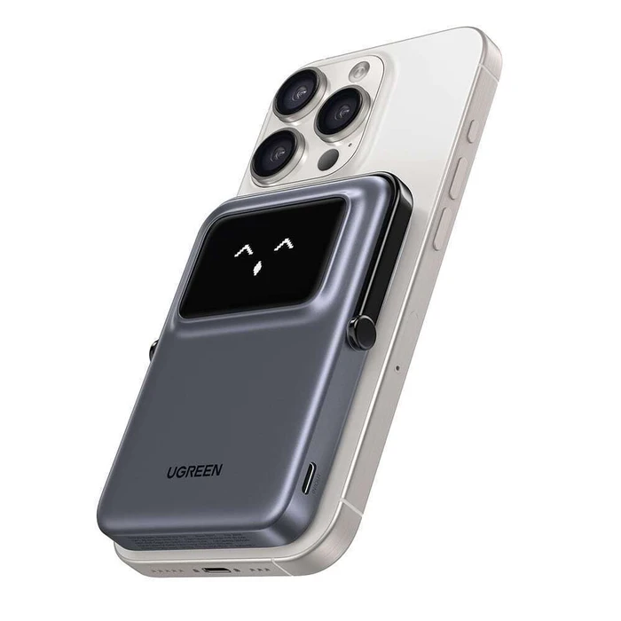 Power Banks UGREEN PB571 Magnetic Wireless Power Bank 5000mAh 20W USB-C Black