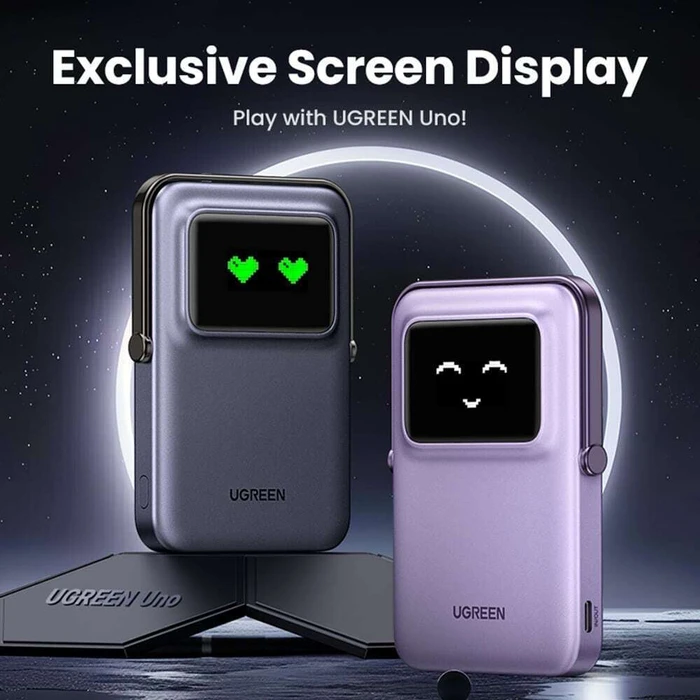 Power Banks UGREEN PB571 Magnetic Wireless Power Bank 5000mAh 20W USB-C Black