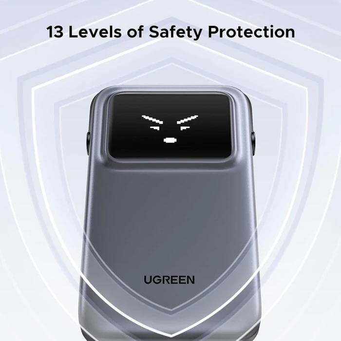 Portable Charger UGREEN PB511 Power Bank 10000mAh 30W with USB-A and USB-C Port