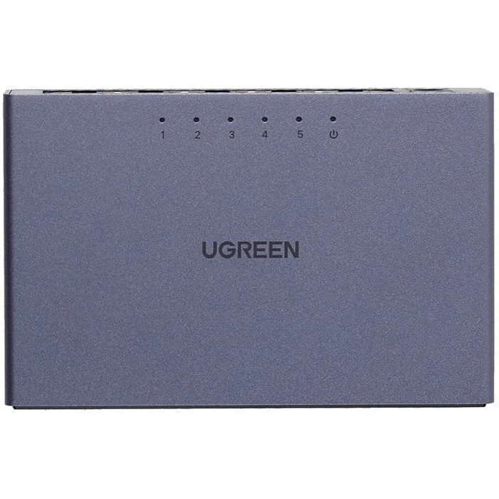 UGREEN Διακόπτης GigaBit Ethernet 5 θυρών μαύρο CM633