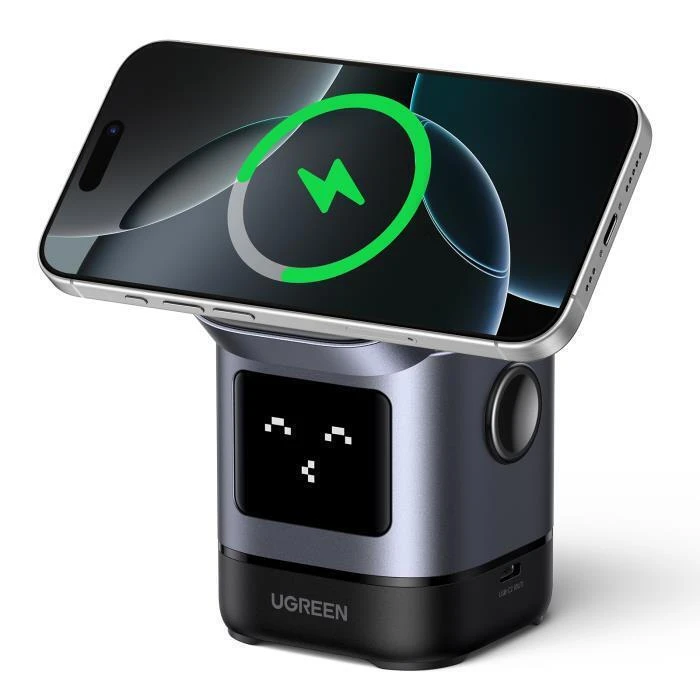 Wireless Charger UGREEN Qi2 15W Black 45775