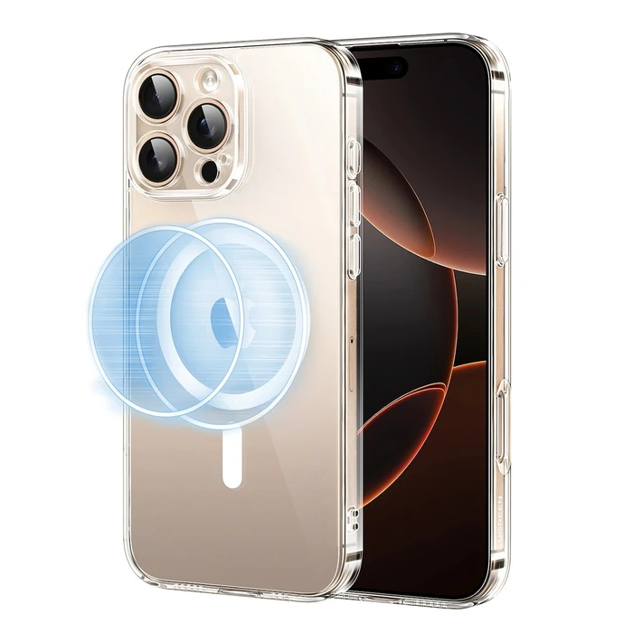 Default UGREEN Magnetic Case MagSafe CA111 for iPhone 16 Pro Transparent 45927 UGR45927