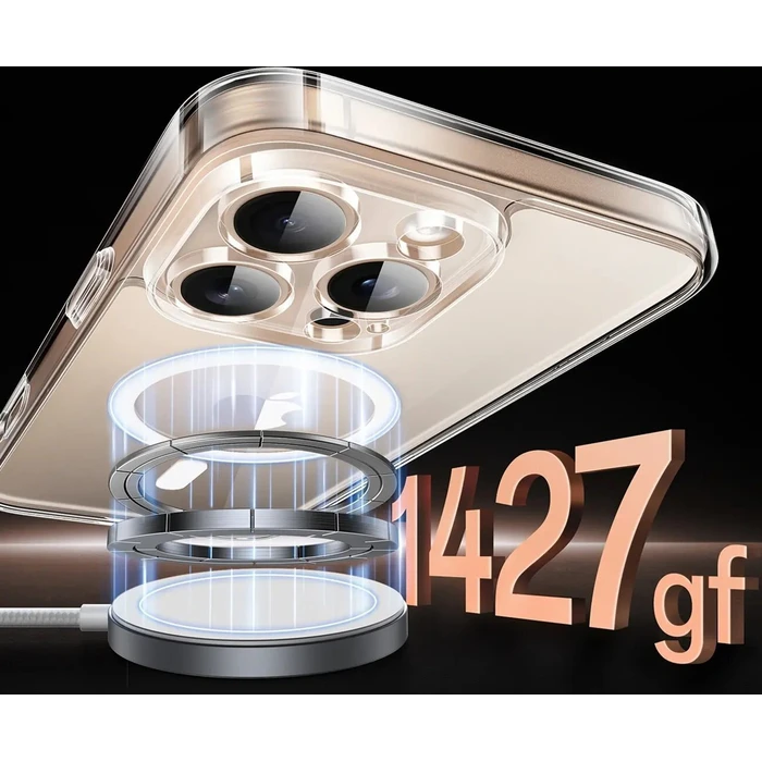 UGREEN Θήκη Κινητού Magnetic case MagSafe CA111 για iPhone 16 Pro διάφανο 45927 UGR45927
