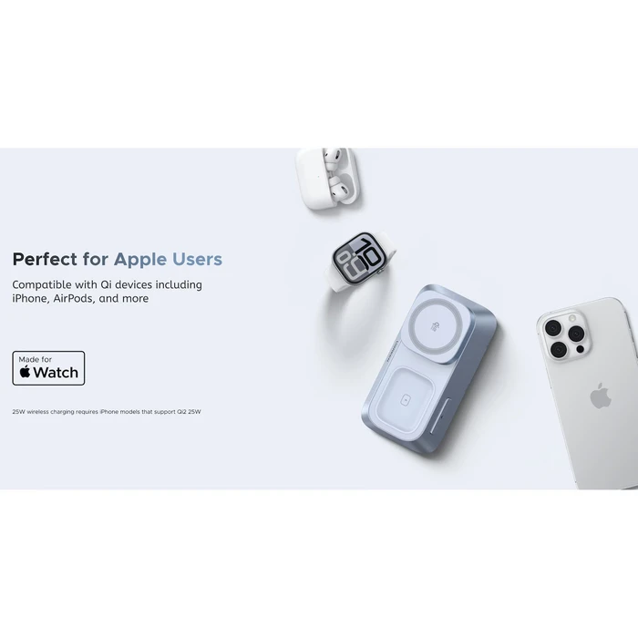 Wireless Charger UGREEN Qi2 25W Blue 55677 UGR55677