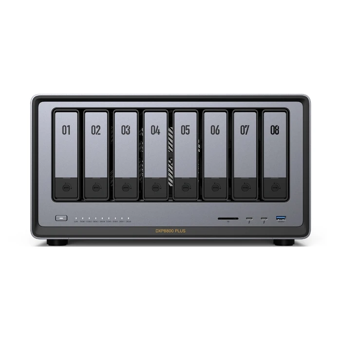 UGREEN DXP8800 Plus 8-Bay NAS Tower (8x SSD), Intel x86, 8GB DDR5