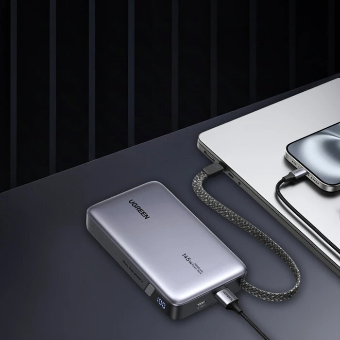 UGREEN PB551 Power Bank 20000mAh 145W (integrated USB-C cable)