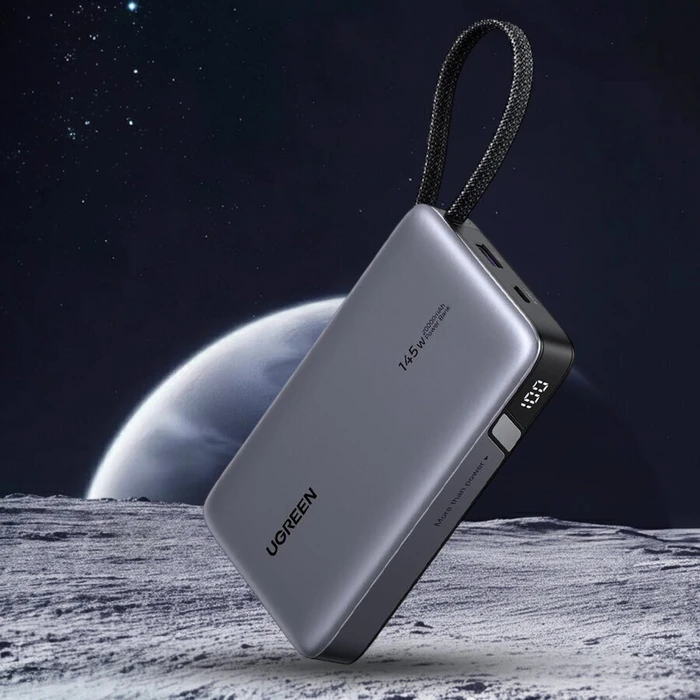 UGREEN PB551 Power Bank 20000mAh 145W (integrated USB-C cable)