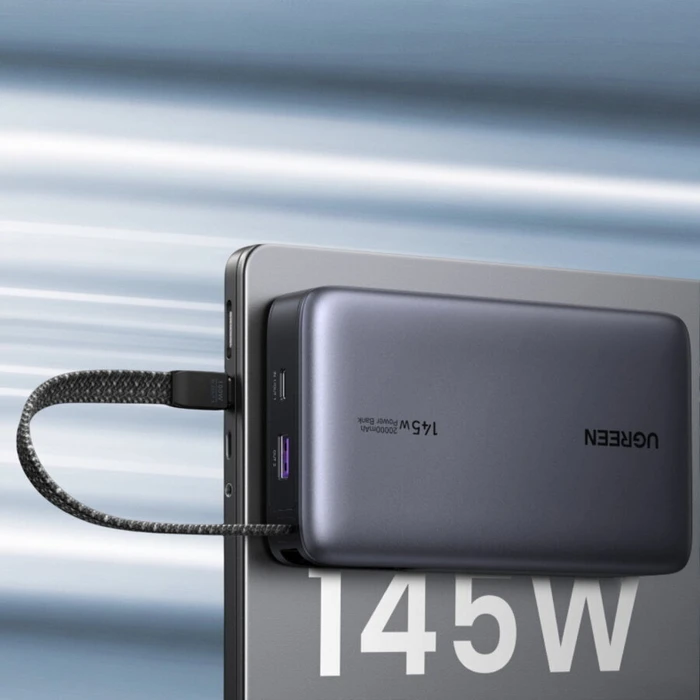 UGREEN PB551 Power Bank 20000mAh 145W (integrated USB-C cable)