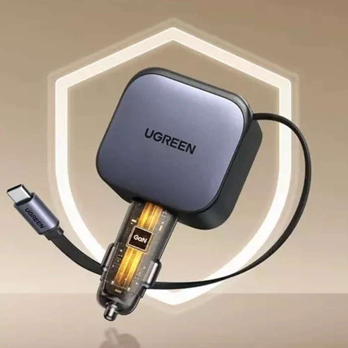 UGREEN Car Charger EC603 90W Fast Charging with 1xUSB and 1xType C