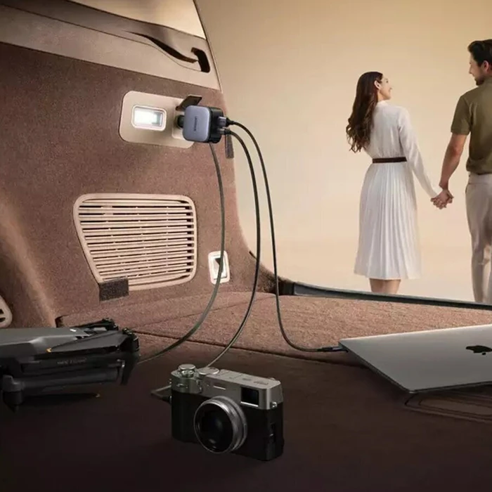 UGREEN Φορτιστής Αυτοκινήτου EC603 90W 3A Γρήγορης Φόρτισης με 1xUSB 1xType C