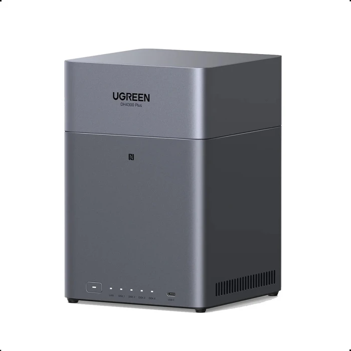 UGREEN NASync DH4300 Plus 4-θέσεων 16TB (4x WD WD40EFPX 4TB)