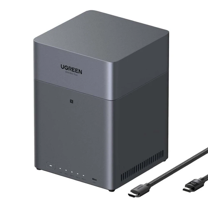 UGREEN NASync DH4300 Plus 4-θέσεων 16TB (4x WD WD40EFPX 4TB)