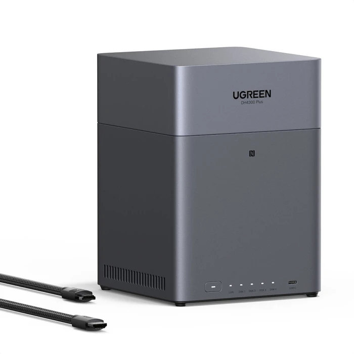 UGREEN NASync DH4300 Plus 4-Bay NAS System 24TB (4x WD WD60EFPX 6TB)
