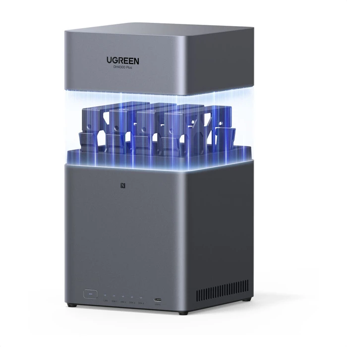 UGREEN NASync DH4300 Plus 4-Bay NAS System 24TB (4x WD WD60EFPX 6TB)