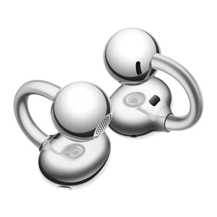 Huawei FreeClip 2 S Space Silver - Ακουστικά In‑ear Bluetooth με Θήκη Φόρτισης