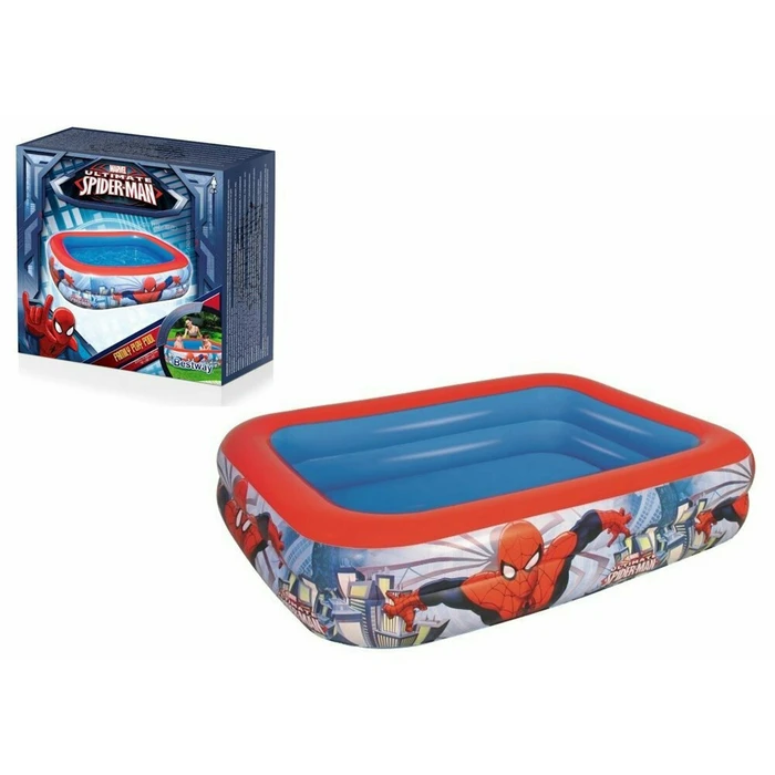 Bestway Inflatable Kids Pool 450 L 201 x 150 x 51 cm (Model 98011) - Spider-Man