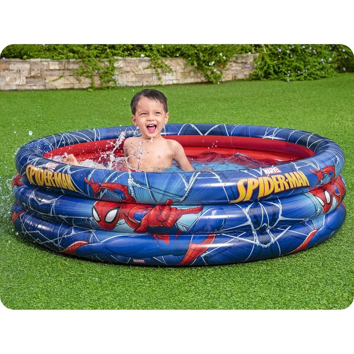 Bestway Children's Pool Spiderman 122 x 30 cm