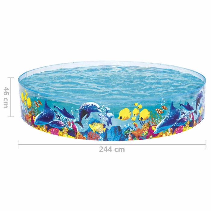 Bestway Kids Pool Navy 244 x 46 cm