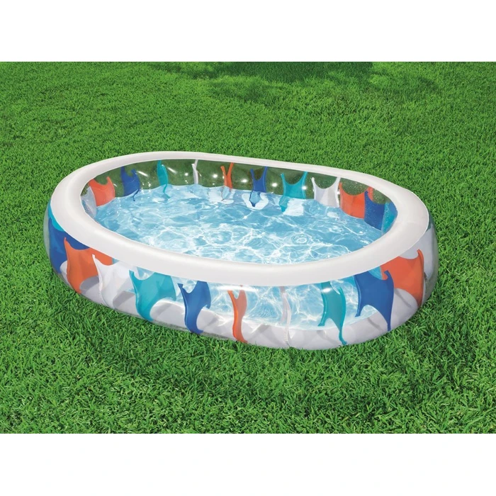 Bestway Φουσκωτή Πισίνα Πολύχρωμο 229 x 152 x 51 cm