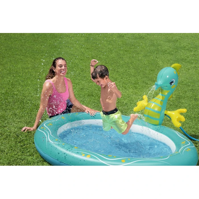 Bestway Kids Pool Seahorse 188 x 160 x 86 cm