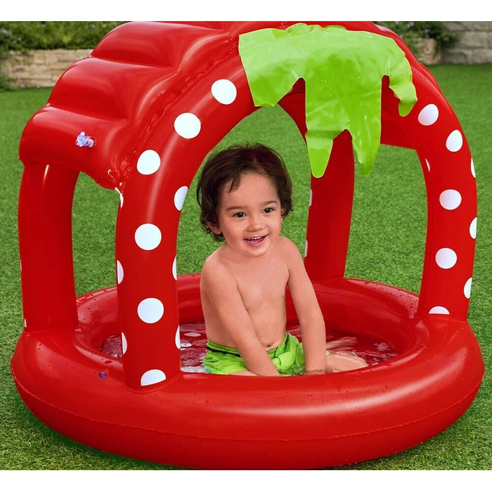 Bestway Παιδική πισίνα Φράουλα 91 x 91 x 91