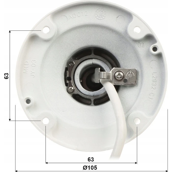 Hikvision DS-2CD2T63G2-4LI (2.8mm) IP Bullet Camera — 6MP, Wi‑Fi, PoE, IR & White Light, H.265+, 120 dB WDR