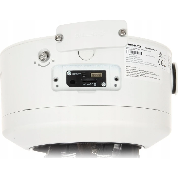 Hikvision DS-2CD2747G2H-LIPTRZS2U/SL IP Dome Κάμερα 4MP (2.8-12mm) IP66 IK10 PoE, Διπλής Κατεύθυνσης Ήχος
