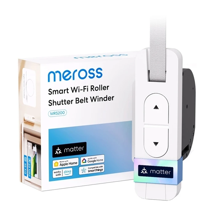 Meross MRS200MA-EU Smart Roller Shade Motor (Wi‑Fi, Matter compatible)