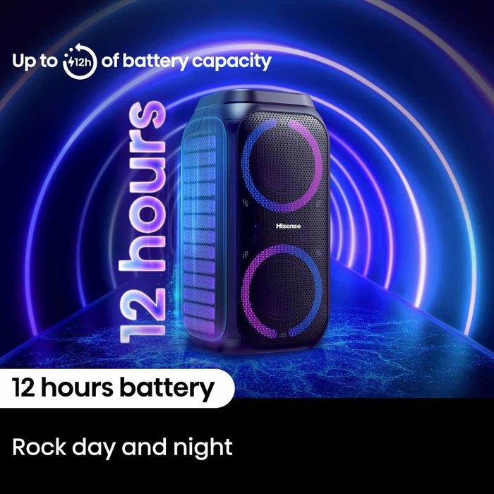 Hisense Bluetooth Speaker Party Rocket 160 Black