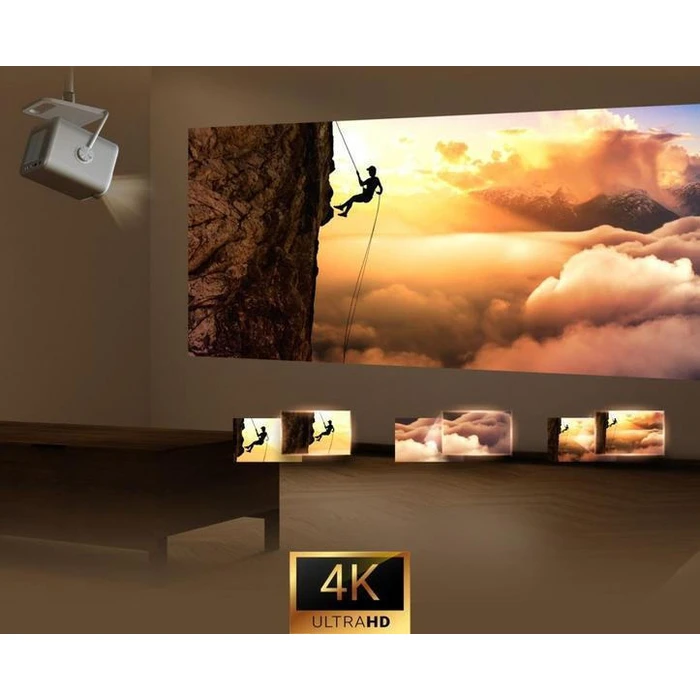 Hisense M2 Pro Μίνι Laser Beamer 4K 1300 ANSI Lumens