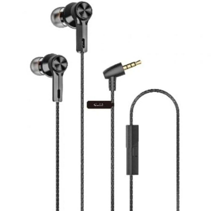 Qubo Eb-100bk In-ear Handsfree Ακουστικά με Βύσμα 3.5mm Μαύρο