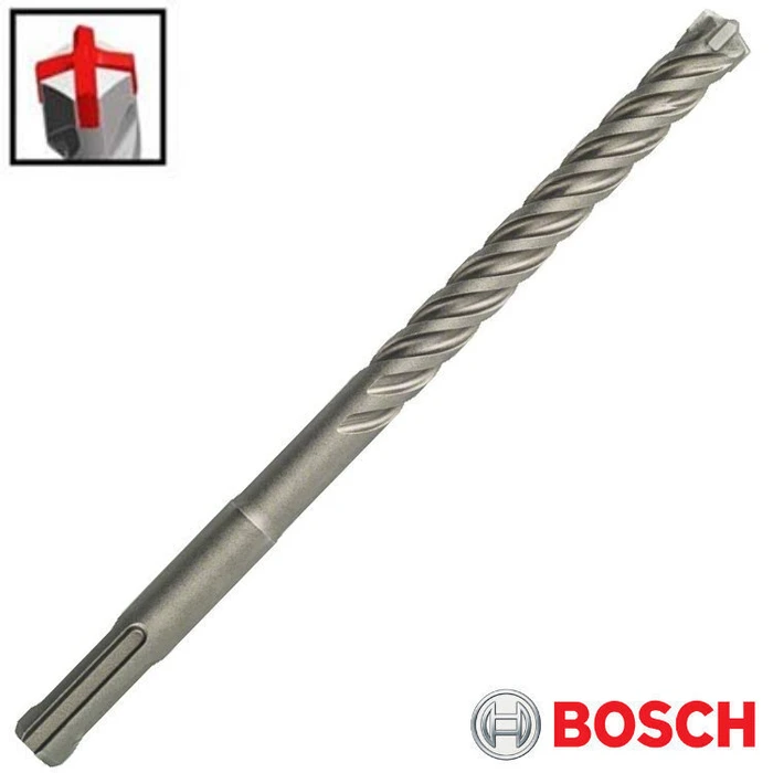 Bosch Τετράκοπο Διαμαντοτρύπανο SDS plus-5X 6x50mm για Δομικά Υλικά (Κωδ. 2608833777)