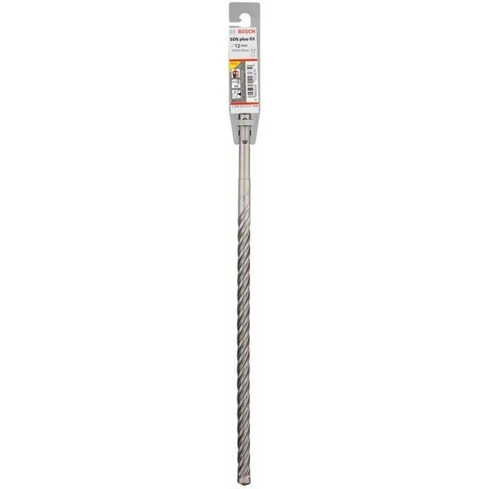 Bosch 4‑cutter Diamond Drill Bit SDS Plus Shank 12 x 250 mm