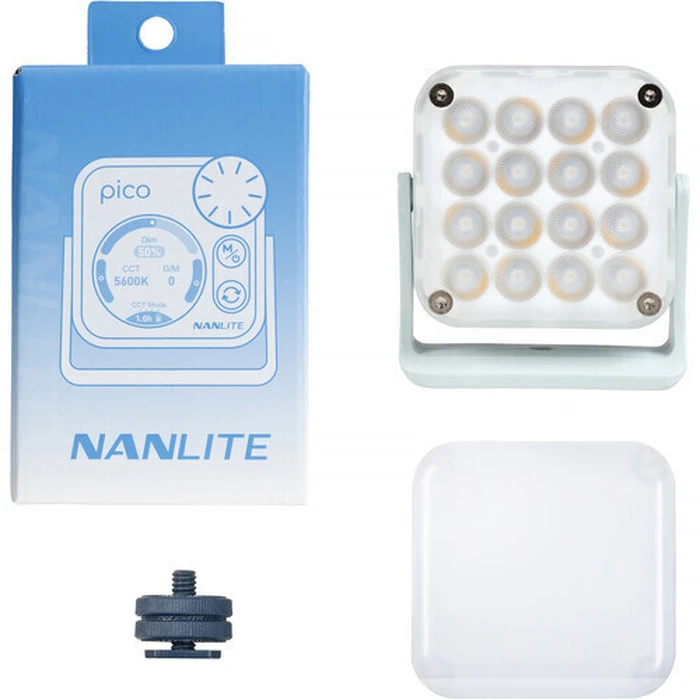 Φωτιστικά βίντεο Nanlite Pico LED Mini Pocket Light (Mint Blue)